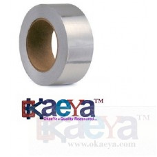 OkaeYa ALUFT4850 2" Wide x 50mtrs Self Adhesive Aluminium Foil Tape